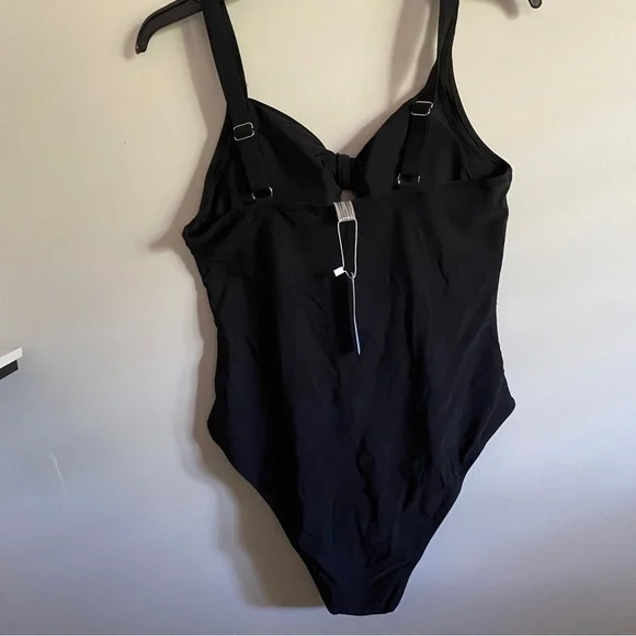 Cupshe Black One Piece Swimsuit - Picture 2 of 12